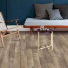 tekercses vinyl padló, PVC -  barna fa mintás Linz 095 4 m