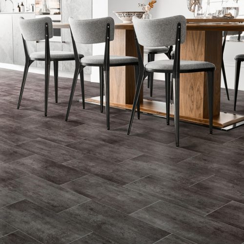 tekercses vinyl padló, PVC -  szürke kő mintás Bern 975D 2 m