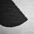 Kitty szőnyeg 48416 090 fekete/fehér 80x200 cm