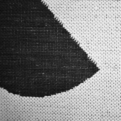 Kitty szőnyeg 48416 090 fekete/fehér 80x200 cm