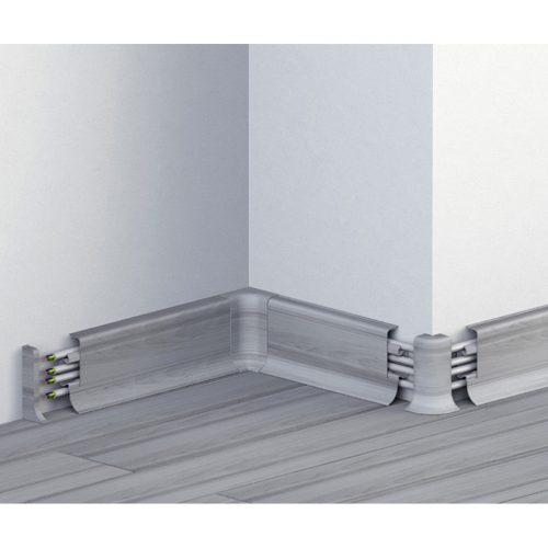 PVC padlószegély 50 mm-es 10556 - 0545 Exotikus fa - 2,5m