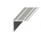 Aluminium 25x20mm-es szögprofil - A36T - ezüst - 2,7 m - vágott