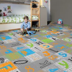 Jumpy padlószőnyeg 4 m 129 szürke