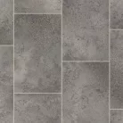 tekercses vinyl padló, PVC -  szürke kő mintás Nero 395 2 m