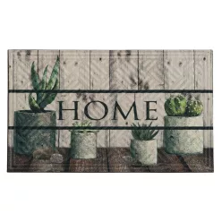 Eco Trend lábtörlő Lima Mat Shucculents - 45 x 75 cm