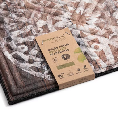 Eco Trend lábtörlő Lima Mat Wood & Medallion/Home - 45 x 75 cm