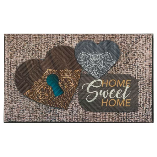 Eco Trend lábtörlő Lima Mat Hearts - 45 x 75 cm