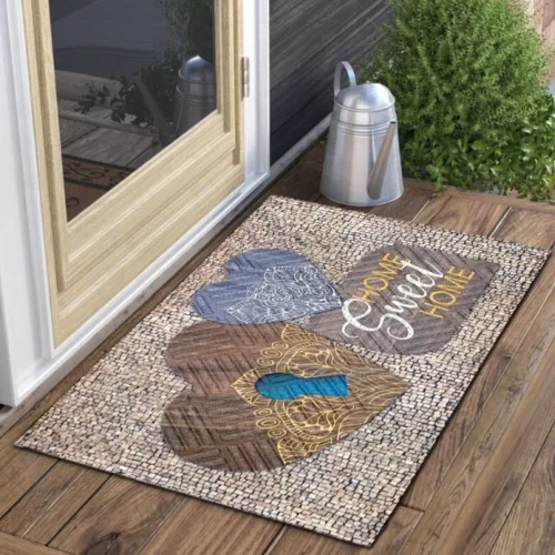 Eco Trend lábtörlő Lima Mat Hearts - 45 x 75 cm
