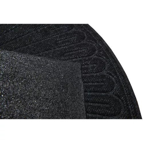 Eco Trend lábtörlő Contours Halfmoon Starburst Fekete - 60 x 90 cm