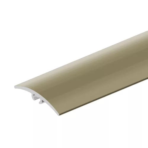 Aluminium 32 mm-es íves burkolatváltó profil - 50907 - pezsgő - 0,9m - csavaros