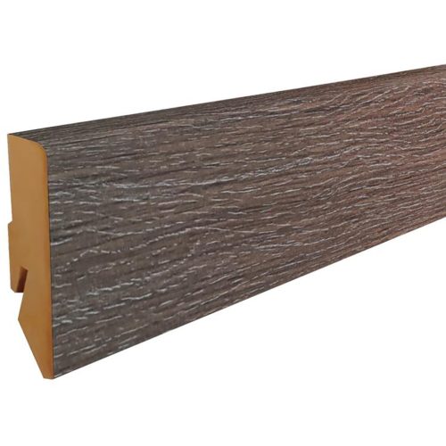 MDF padlószegély M61 profil 6cm-es 2600x40mm - 096 yorki tölgy