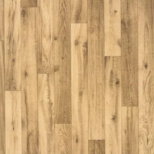 tekercses vinyl padló, PVC -  világosbarna fa mintás Calas 26S 2 m