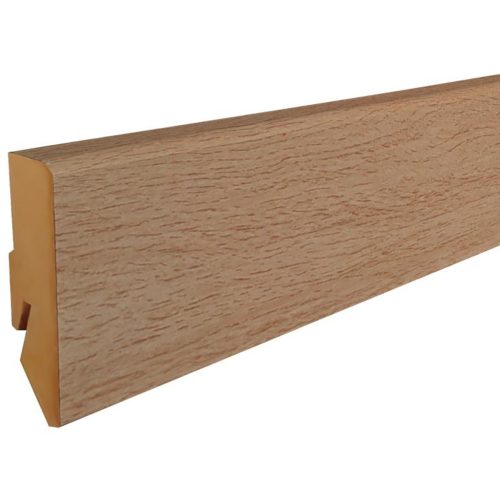 MDF padlószegély M61 profil 6cm-es 2600x40mm - 507 klasszik tölgy