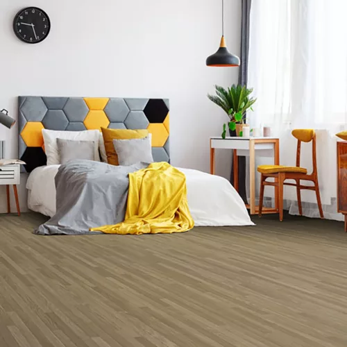 tekercses vinyl padló, PVC -  barna fa mintás Bern 435 Fel 2 m