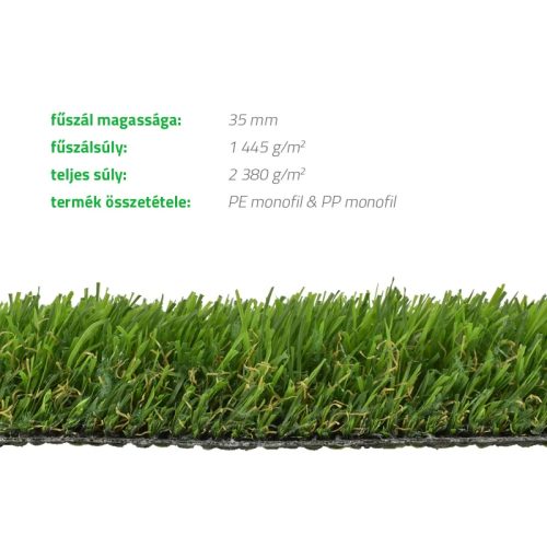 Yanda műfű 4 m Marine, 35 mm szálmagasság