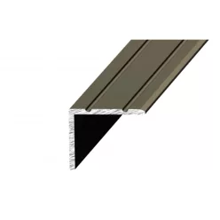 Aluminium 25x20mm-es szögprofil - A36T - pezsgő - vágott