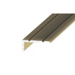 Aluminium 25x10mm-es szögprofil - A31T - pezsgő - vágott