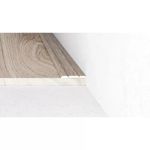 Aluminium 25x10mm-es szögprofil - A31T - pezsgő - vágott