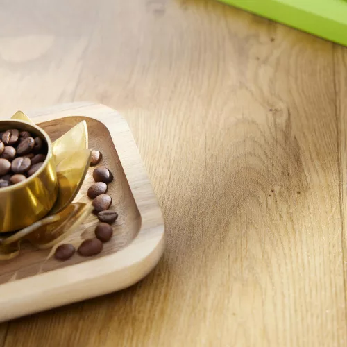 tekercses vinyl padló, PVC -  világosbarna fa mintás Elly 24M 4 m