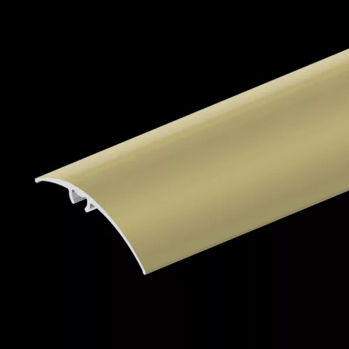 Aluminium 50 mm-es magasságkiegyenlítő profil - 72703 - arany - 2,7m - csavaros