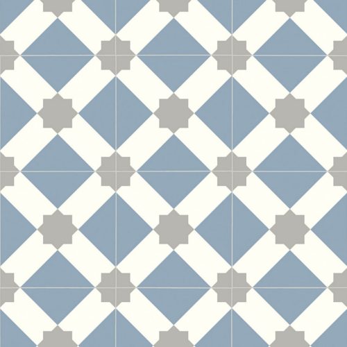 tekercses vinyl padló, PVC -  szürkésbarna csempe mintás Linz 375 2 m