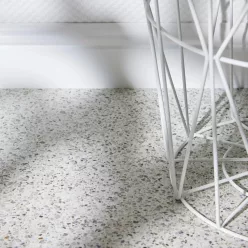   tekercses vinyl padló, PVC -  szürke szórt kő mintás Calas 03S 4 m