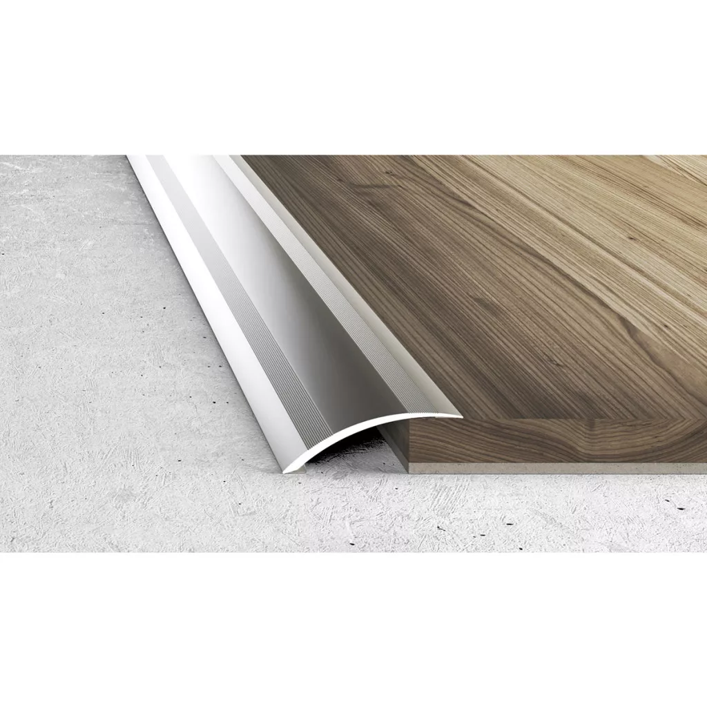 Aluminium 61 mm-es magasságkiegyenlítő profil - 93002 - ezüs