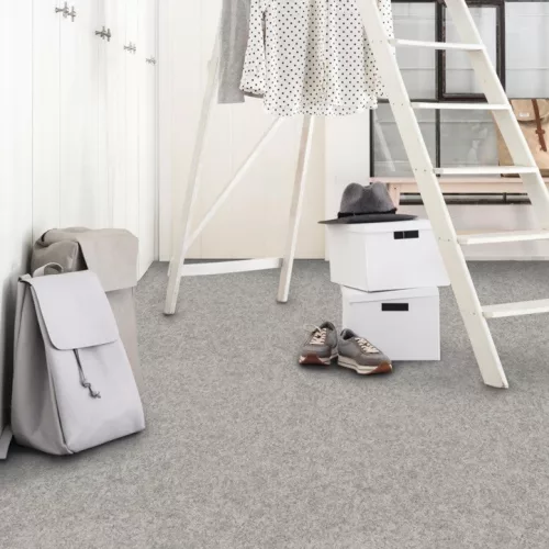 tekercses vinyl padló, PVC -  szürke szórt kő mintás Viro 599 4 m