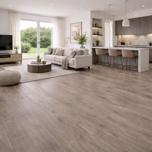 Vízálló laminált padló Road 100TSF Viamonte (széles) 8 mm