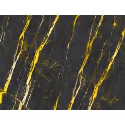   Falpanel, márvány mintával, végteleníthető, bambuszrost, 280x122 cm - Midnight Gold