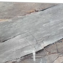   Falpanel, márvány mintával, 3D nyomtatott, 240x120 cm - Grey Lines