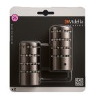 Vidella Rubio antik 25 mm-es karnis végzáró 2db/cs