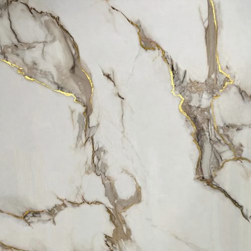 Falpanel, márvány mintával, PVC, 280x120 cm - Scent of Gold