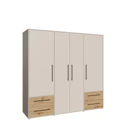   Hokka (MKSS841-M946) gardróbszekrény - homok, artisan tölgy