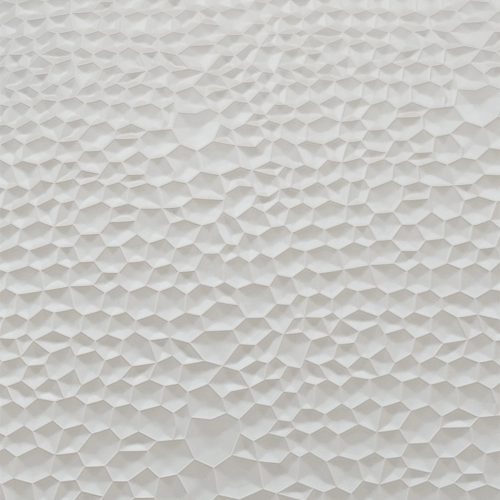 Falpanel, dombornyomott, PVC, 240x120 cm - White Beige