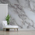 Falpanel, márvány mintával, PVC, 240x120 cm - White Jade in Beige