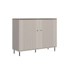 Cappuccino KOM2D komód - kasmír/antico tölgy