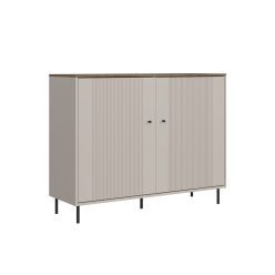 Cappuccino KOM2D komód - kasmír/antico tölgy