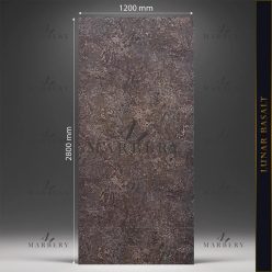 Falpanel, rusztikus, bambuszrost, 280x122 cm - Lunar Basalt