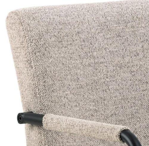 ADELED karfás étkezőszék - Monza beige 60/fekete