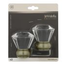 Vidella Marapi arany 25 mm-es karnis végzáró 2db/cs