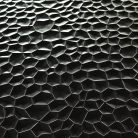 Falpanel, dombornyomott, PVC, 240x120 cm - Black Metal