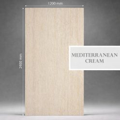   Flexible stone, mészkő hatású, 240x120 cm, Travertino - Mediterranean Cream