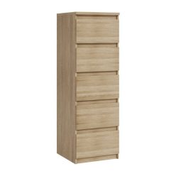 Manchester 5 fiókos komód (CHLK452-D30F) - sonoma tölgy