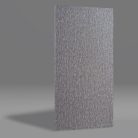 Falpanel, dombornyomott, PVC, 240x120 cm - Szürke