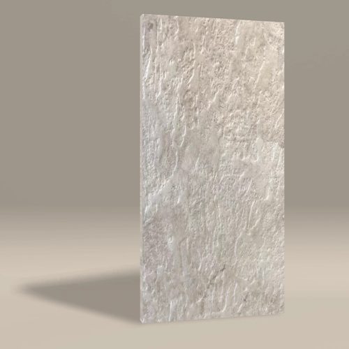 Falpanel, kőmintás, PVC, 240x120 cm - Art Silver