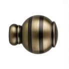 Vidella Colima arany 25 mm-es karnis végzáró 2db/cs