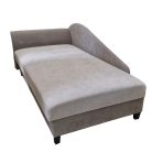 RIKA sarokágy balos (110 x 200) - világos szürke/sötétszürke