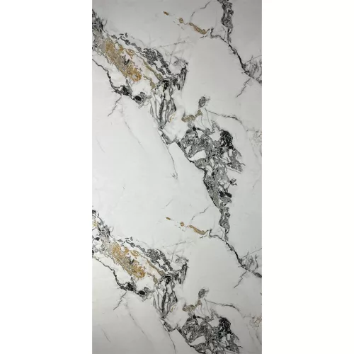 Falpanel, márvány mintával, PVC, 240x120 cm - Laukaa