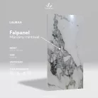 Falpanel, márvány mintával, PVC, 240x120 cm - Laukaa